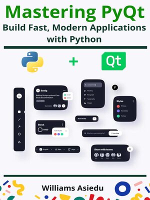 cover image of Mastering PyQt